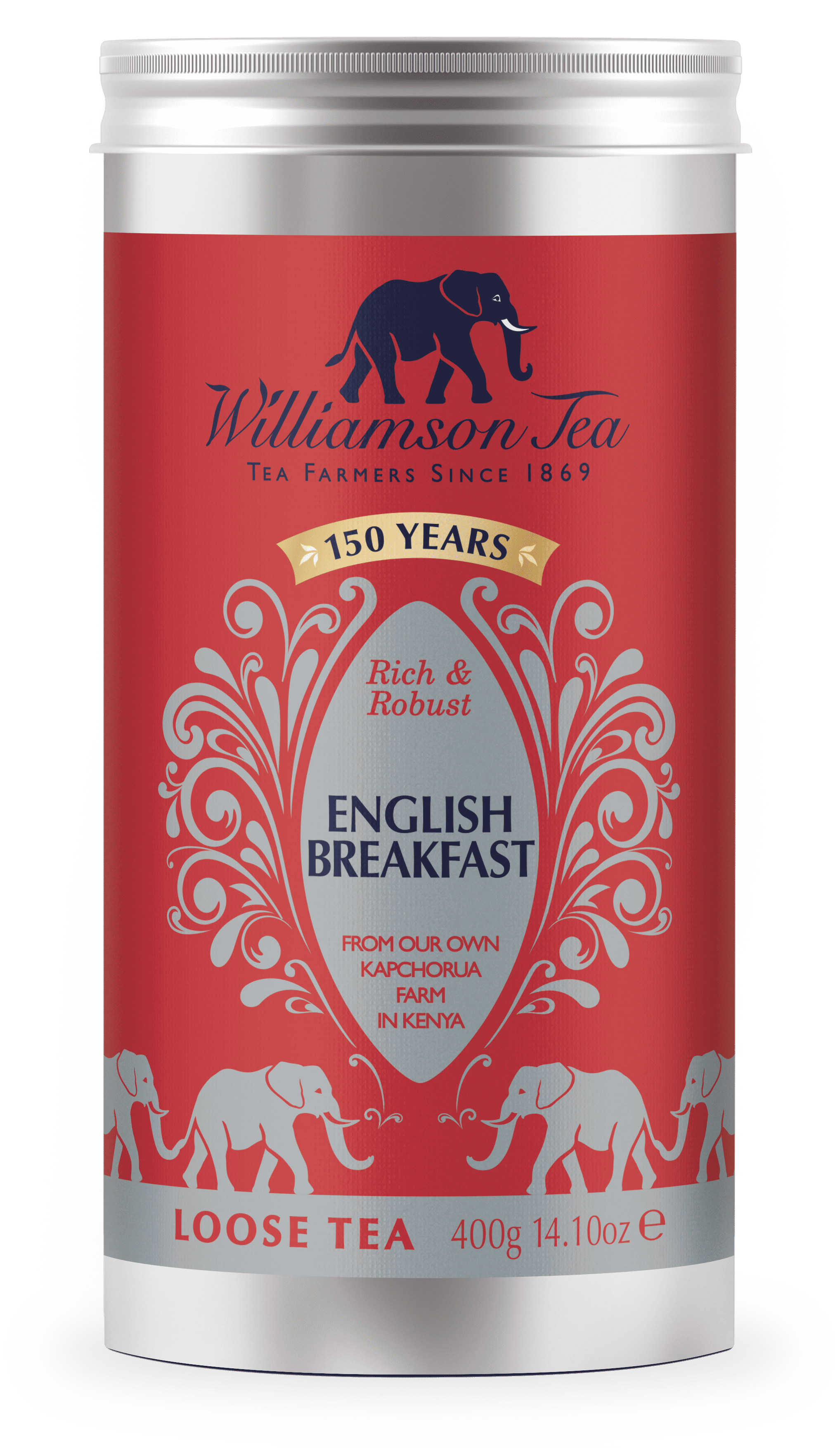 English Breakfast Large Loose Tea Caddy